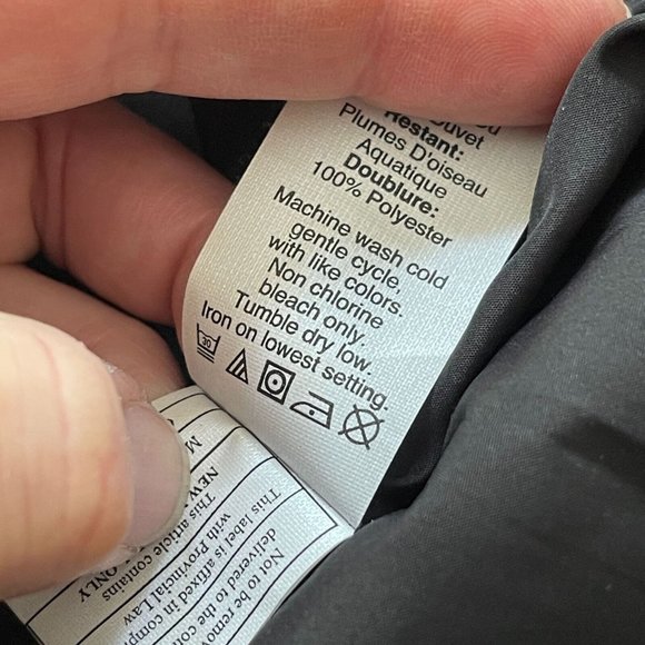 J Crew Quilted Excursion Down Vest XS Sleeveless Contrast Trim Full Zip Gray - Picture 9 of 11